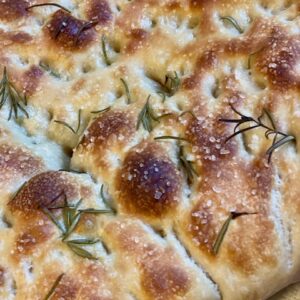 Focaccia rozemarijn – zeezout